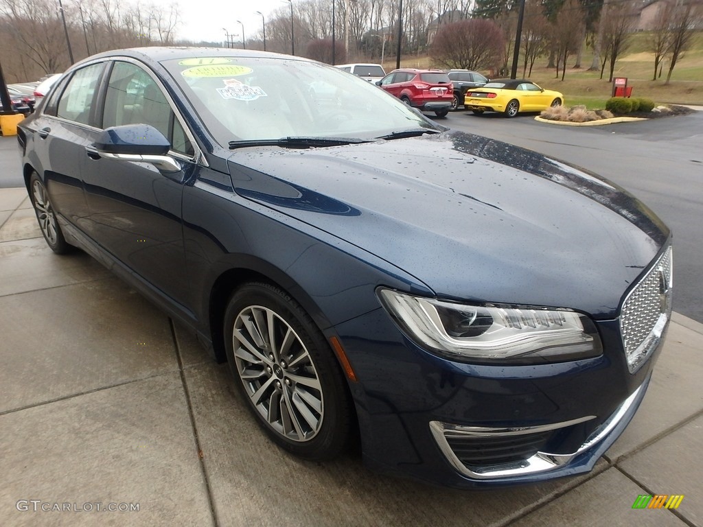 Midnight Sapphire Blue 2017 Lincoln MKZ Select Exterior Photo #119326654