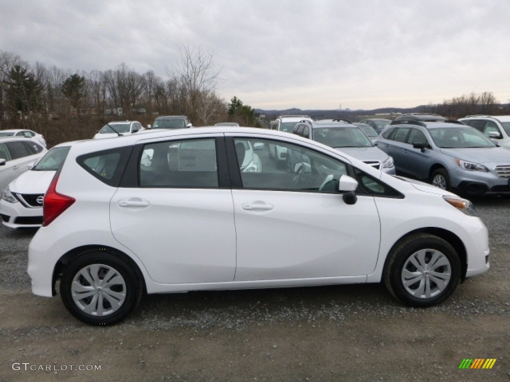 Fresh Powder White 2017 Nissan Versa Note S Exterior Photo #119326960