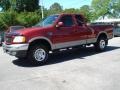 Toreador Red Metallic - F150 XLT SuperCab 4x4 Photo No. 2