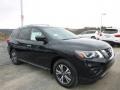 Magnetic Black 2017 Nissan Pathfinder SL 4x4