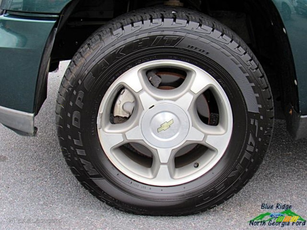 2005 TrailBlazer EXT LS - Emerald Jewel Green Metallic / Light Gray photo #9