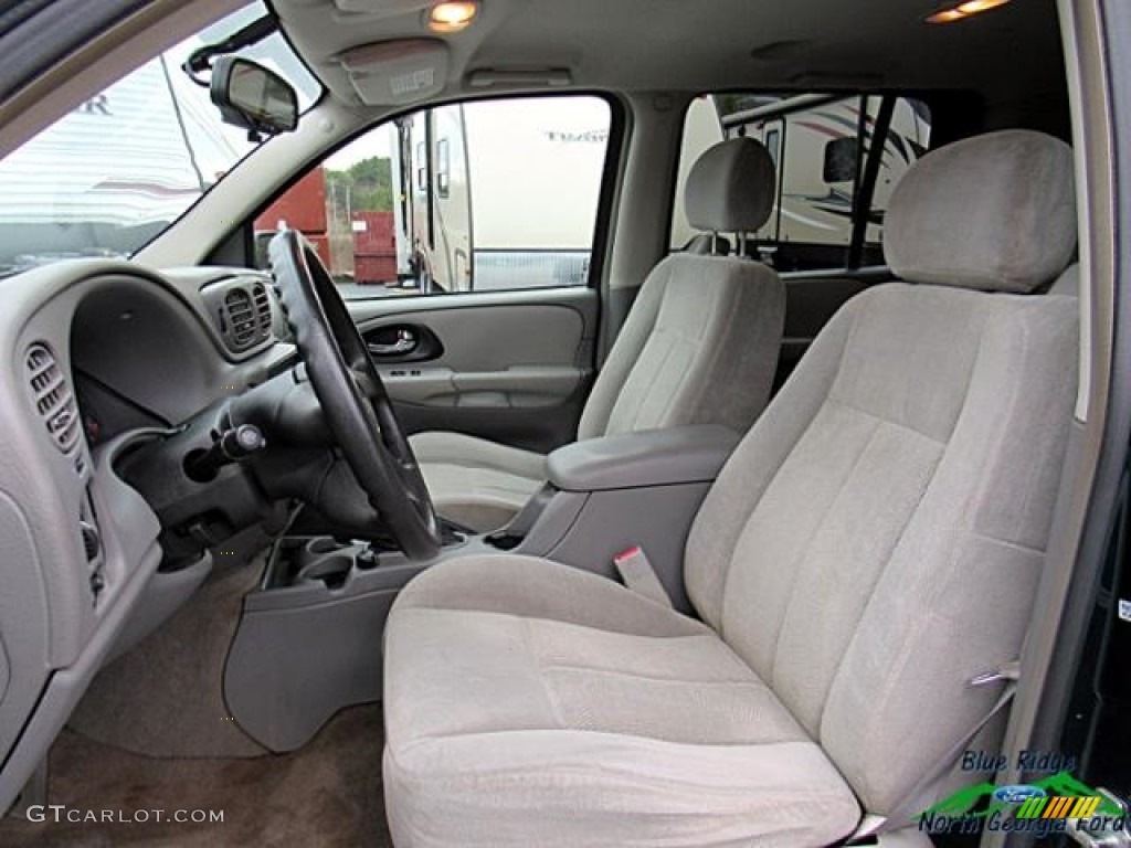 2005 TrailBlazer EXT LS - Emerald Jewel Green Metallic / Light Gray photo #13