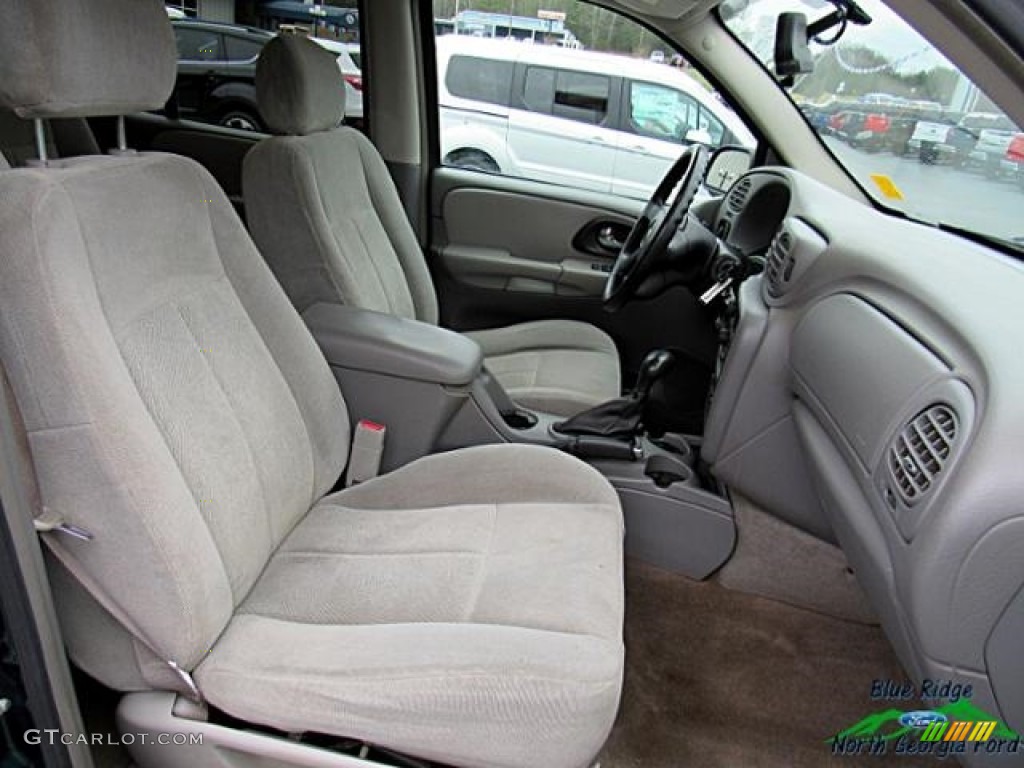 2005 TrailBlazer EXT LS - Emerald Jewel Green Metallic / Light Gray photo #15