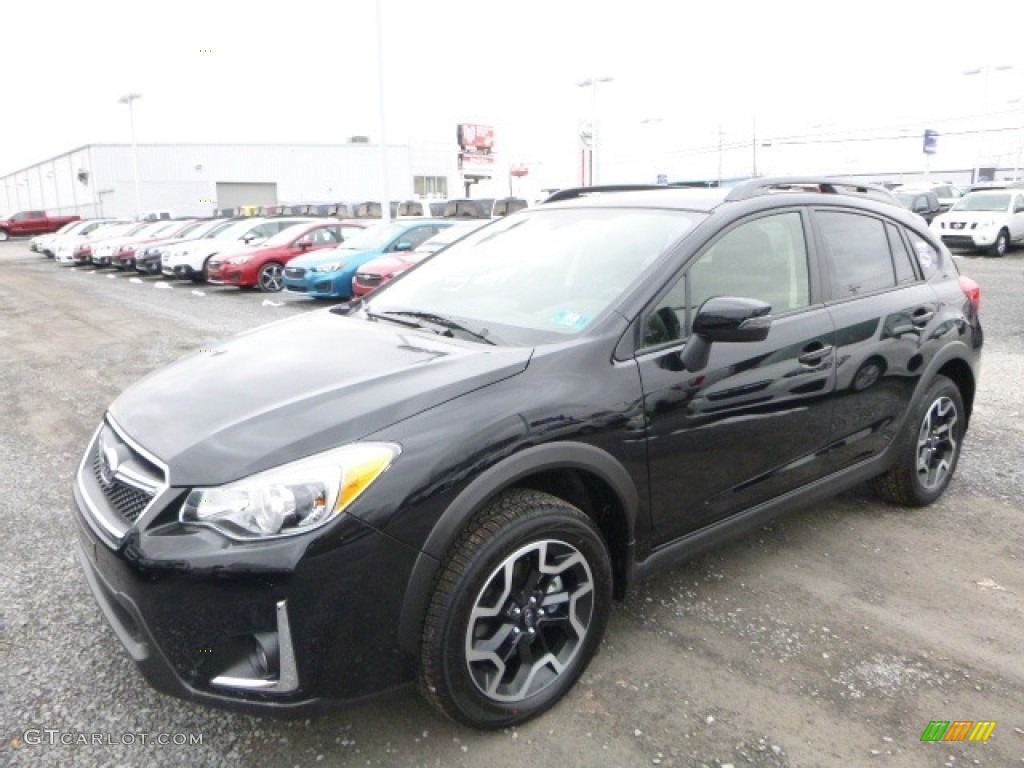 Crystal Black Silica 2017 Subaru Crosstrek 2.0i Limited Exterior Photo #119331055