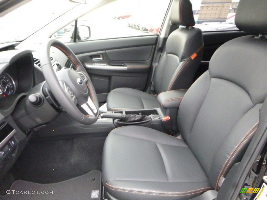 Black Interior 2017 Subaru Crosstrek 2.0i Limited Photo #119331076