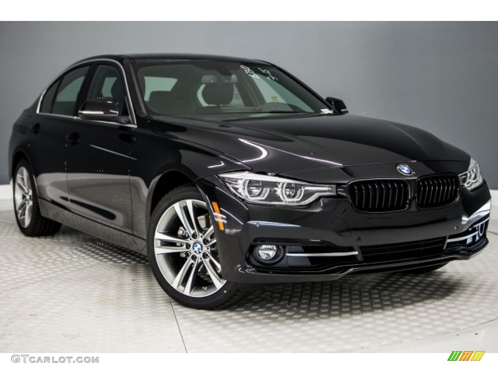 Black Sapphire Metallic 2017 BMW 3 Series 330i Sedan Exterior Photo #119332474