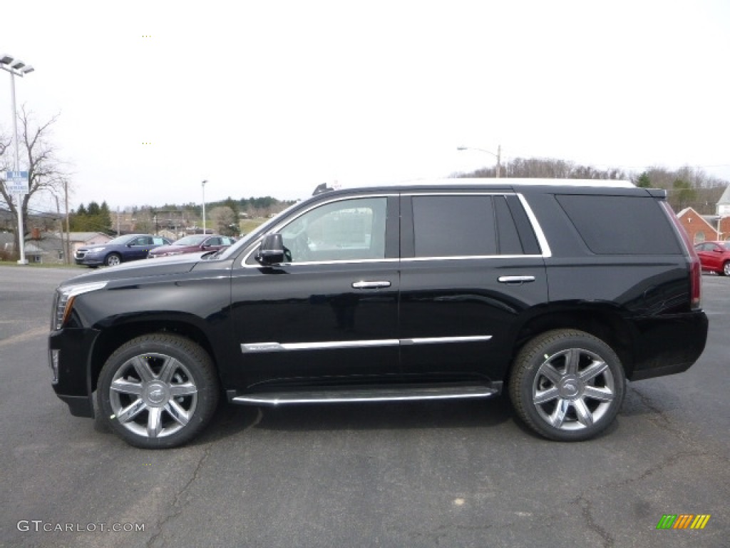 2017 Escalade Premium Luxury 4WD - Black Raven / Shale/Cocoa Accents photo #3