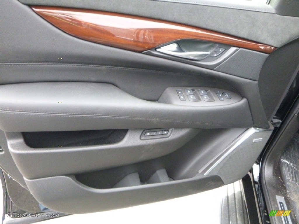 2017 Cadillac Escalade Premium Luxury 4WD Shale/Cocoa Accents Door Panel Photo #119333050