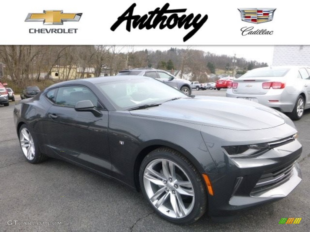 2017 Camaro LT Coupe - Nightfall Gray Metallic / Jet Black photo #1