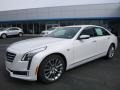 Crystal White Tricoat 2017 Cadillac CT6 3.6 Luxury AWD Sedan Exterior