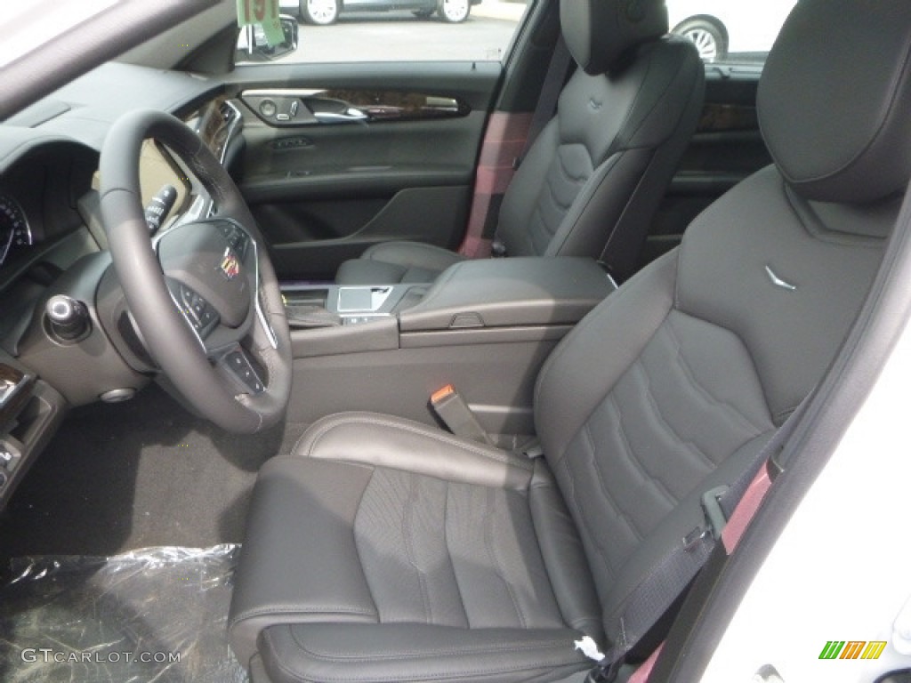 Jet Black Interior 2017 Cadillac CT6 3.6 Luxury AWD Sedan Photo #119333260