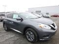 Gun Metallic 2017 Nissan Murano SL AWD Exterior