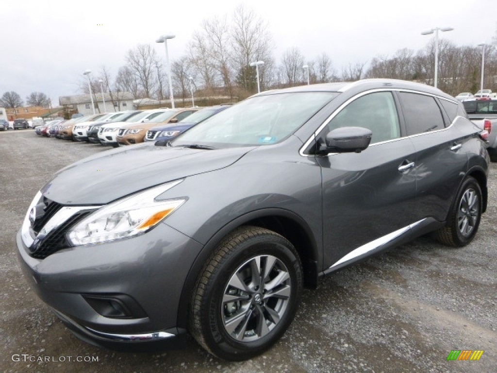 Gun Metallic 2017 Nissan Murano SL AWD Exterior Photo #119333959