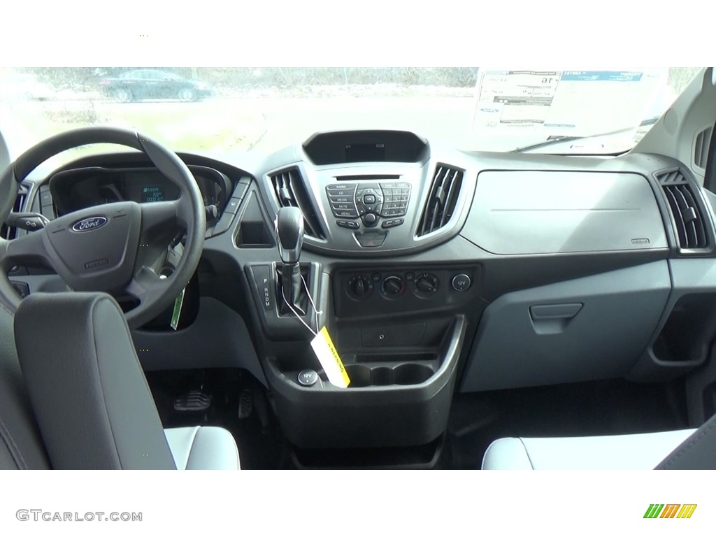 2017 Ford Transit Wagon XL Pewter Dashboard Photo #119335455