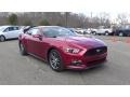 2017 Ruby Red Ford Mustang Ecoboost Coupe  photo #1