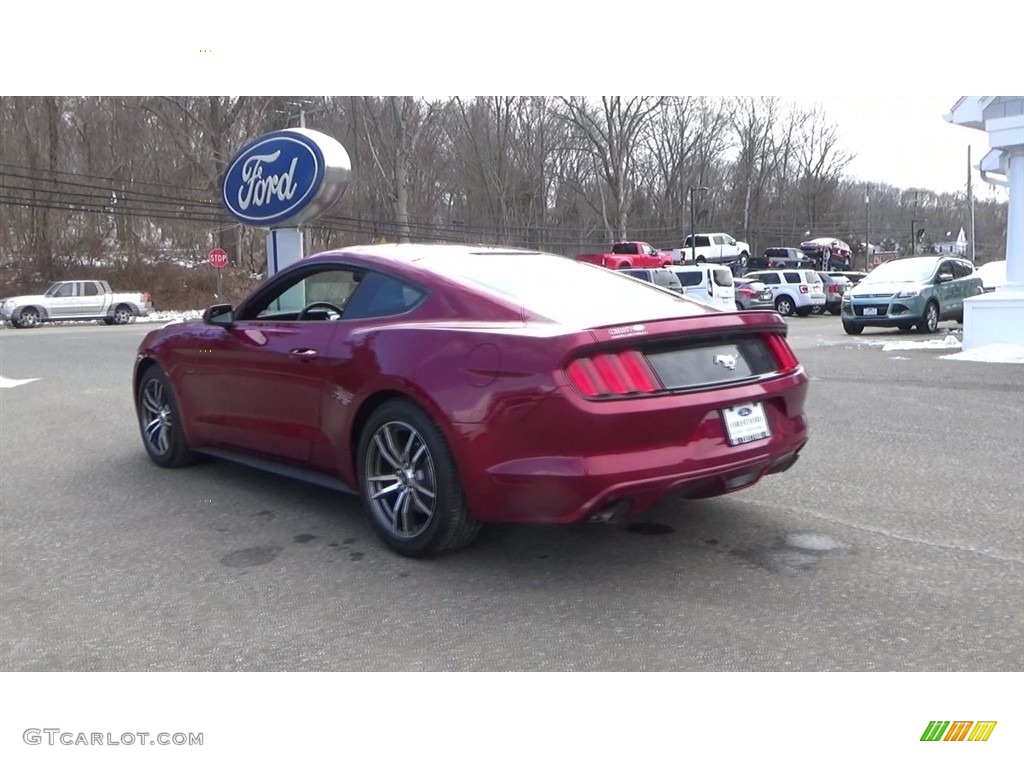 2017 Mustang Ecoboost Coupe - Ruby Red / Ebony photo #5