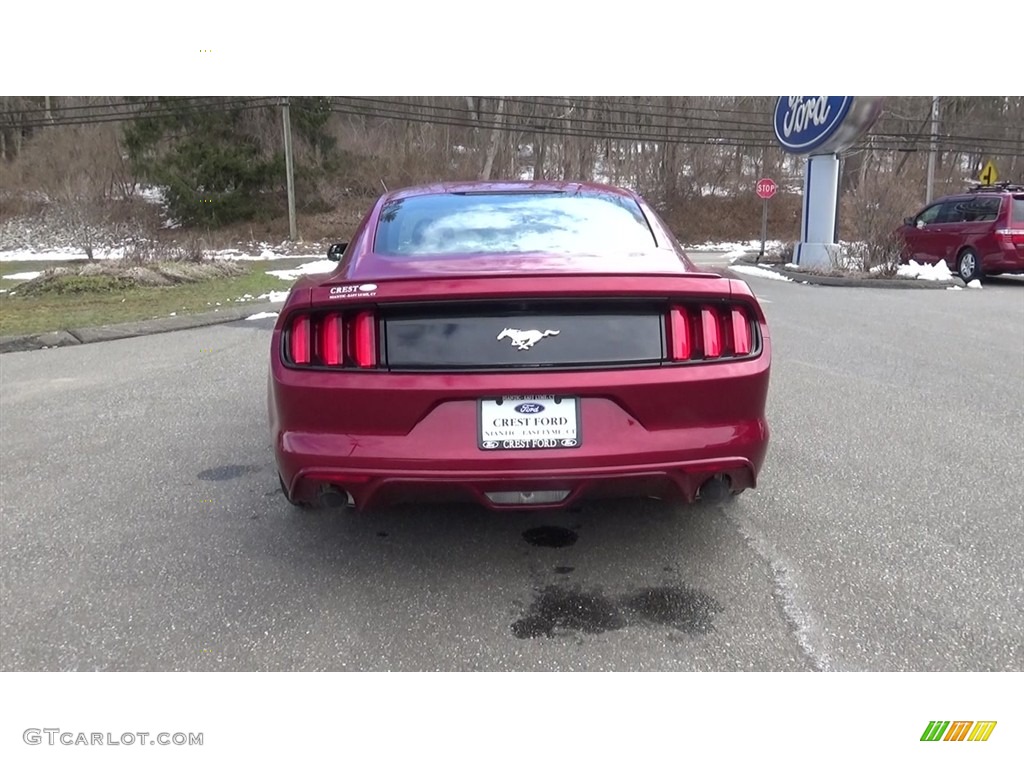 2017 Mustang Ecoboost Coupe - Ruby Red / Ebony photo #6