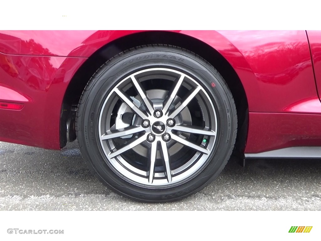 2017 Mustang Ecoboost Coupe - Ruby Red / Ebony photo #19