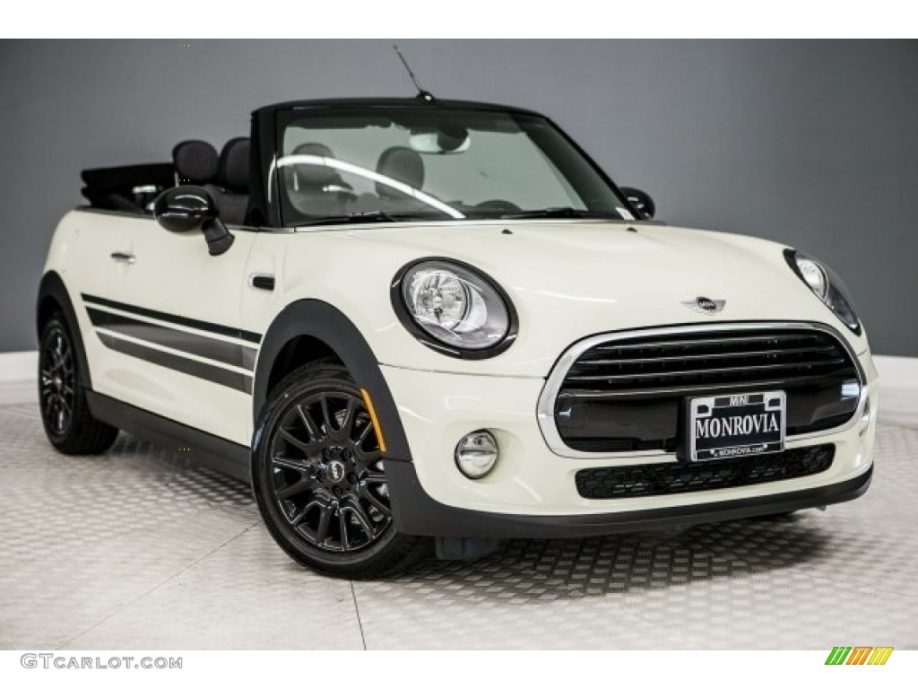 Pepper White 2017 Mini Convertible Cooper Exterior Photo #119336352