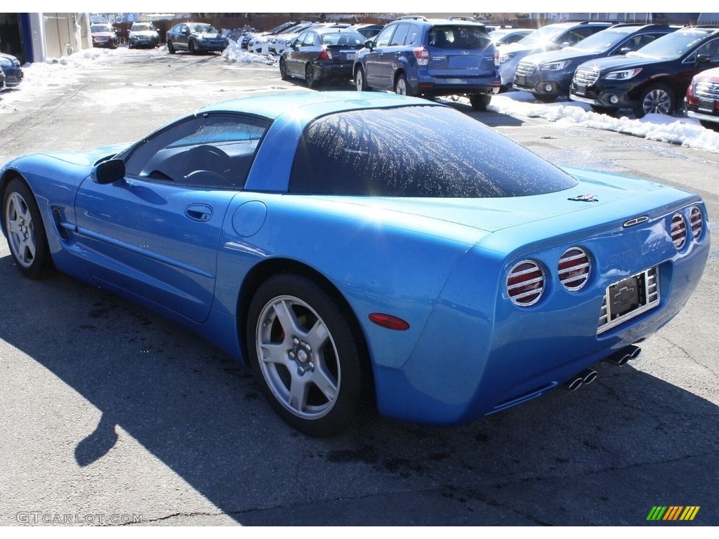 1998 Corvette Coupe - Nassau Blue Metallic / Black photo #4