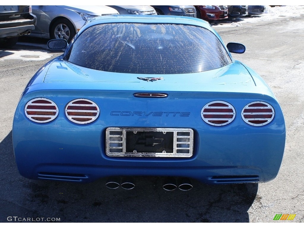 1998 Corvette Coupe - Nassau Blue Metallic / Black photo #6