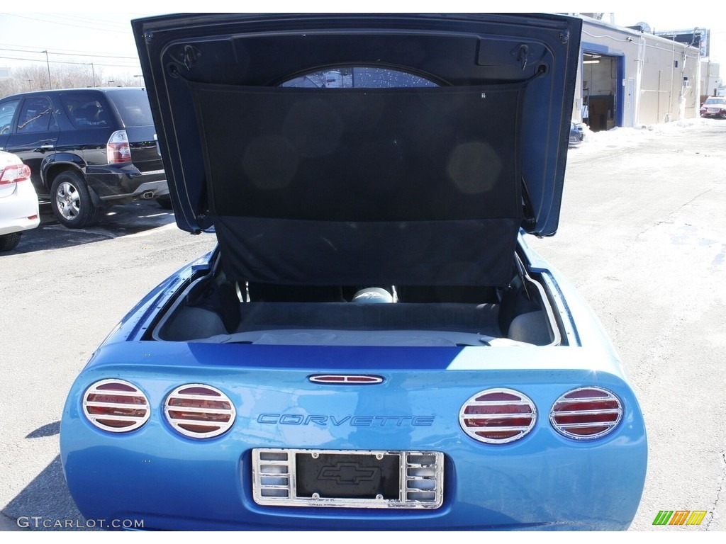 1998 Corvette Coupe - Nassau Blue Metallic / Black photo #7