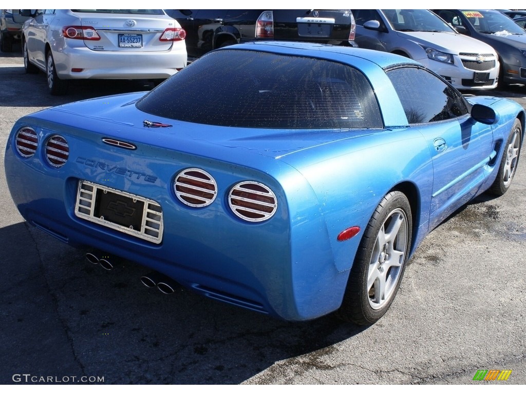 1998 Corvette Coupe - Nassau Blue Metallic / Black photo #8