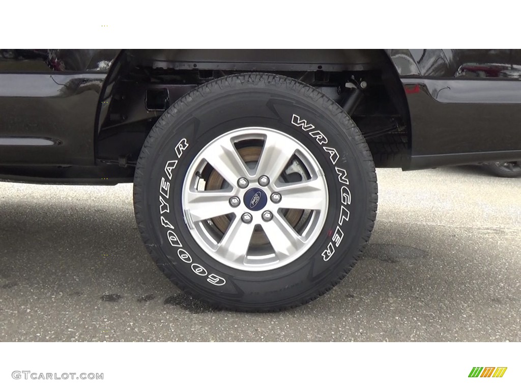 2017 F150 XL SuperCab 4x4 - Shadow Black / Earth Gray photo #20