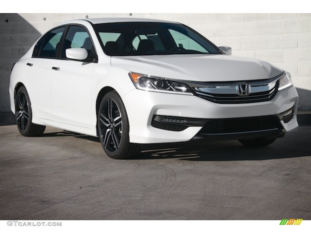 White Orchid Pearl Honda Accord