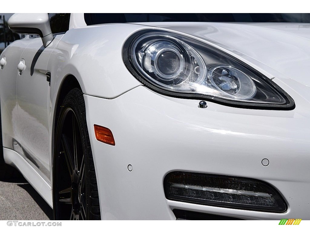 2011 Panamera S - Carrara White / Black photo #10