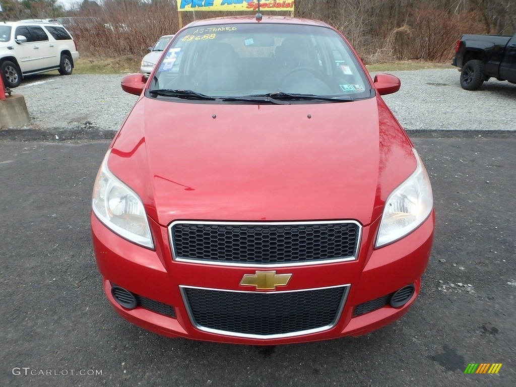 2009 Aveo Aveo5 LT - Sport Red / Charcoal photo #6