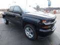 Black - Silverado 1500 Custom Double Cab 4x4 Photo No. 10