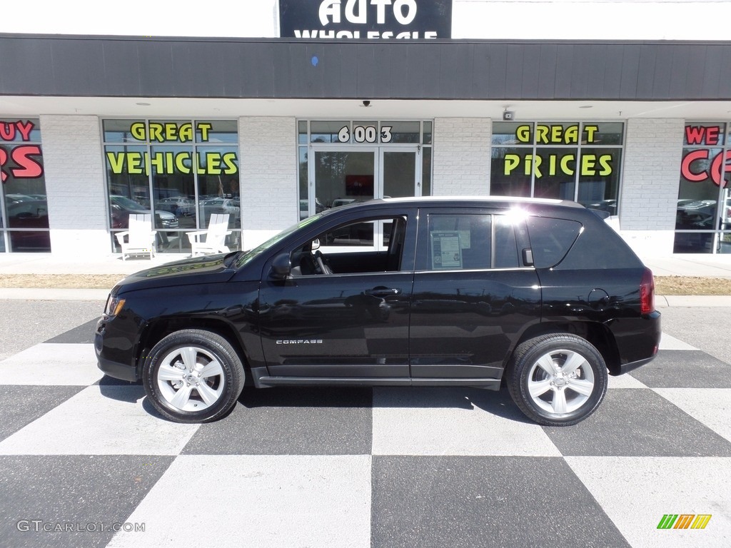 Black Jeep Compass