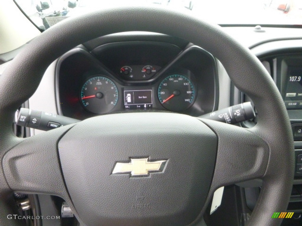 2017 Colorado WT Extended Cab 4x4 - Brownstone Metallic / Jet Black/­Dark Ash photo #19