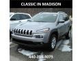 2017 Billet Silver Metallic Jeep Cherokee Latitude 4x4  photo #1