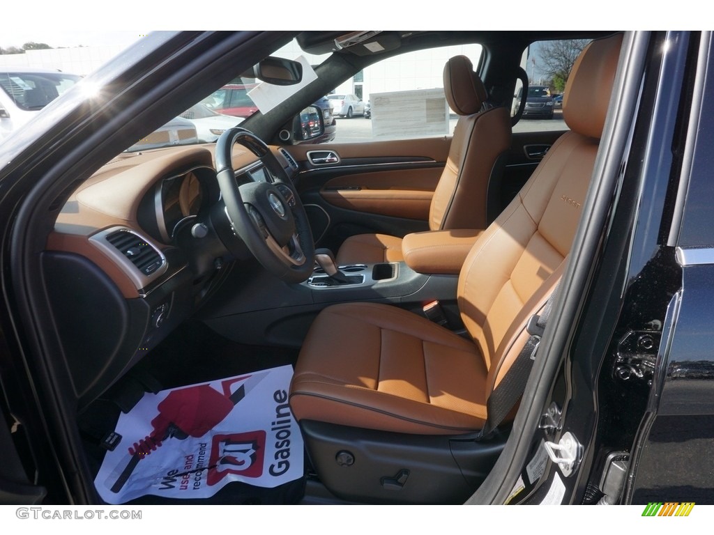 2017 Grand Cherokee Summit - Diamond Black Crystal Pearl / Dark Sienna Brown/Black photo #6