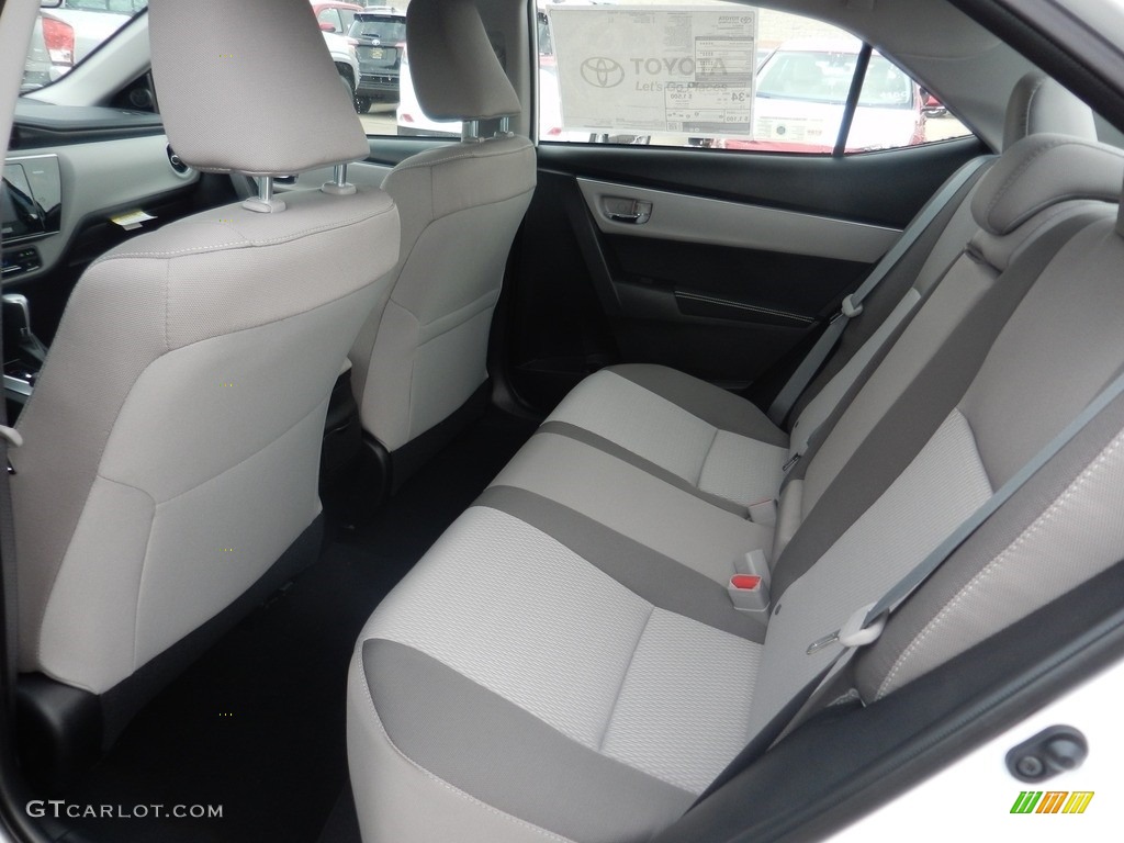 2017 Toyota Corolla LE Eco Rear Seat Photo #119341962