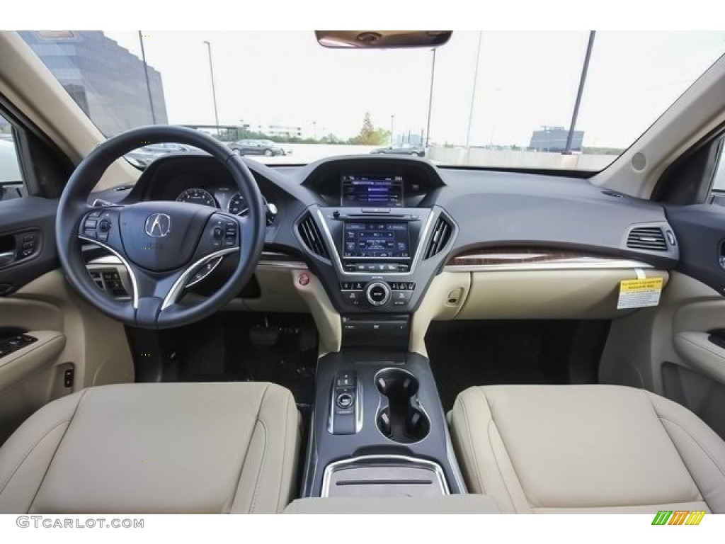 Parchment Interior 2017 Acura MDX Technology Photo #119342289