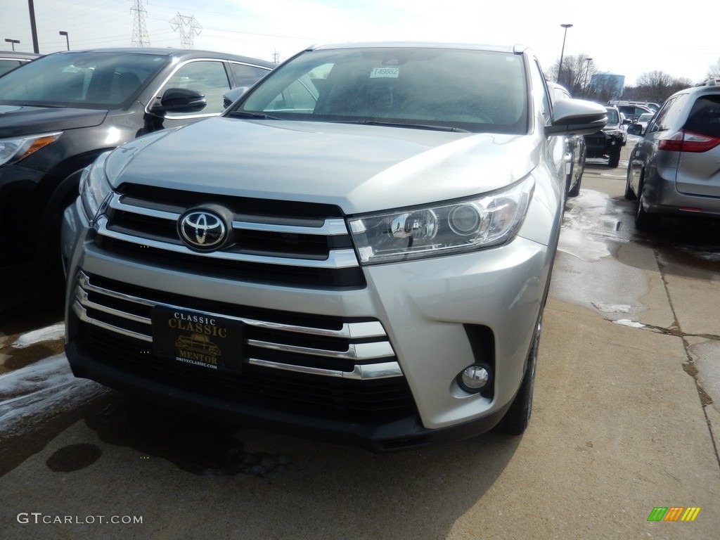 2017 Highlander Limited AWD - Celestial Silver Metallic / Black photo #1