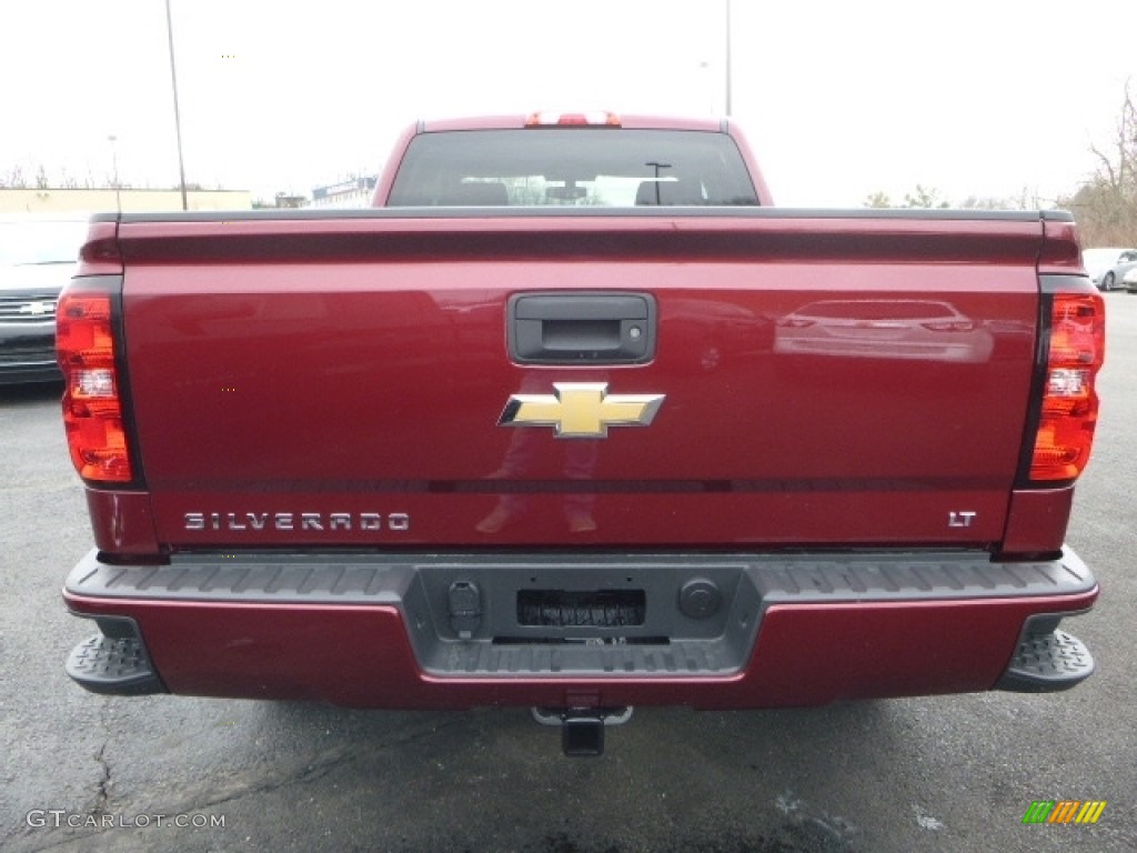 2017 Silverado 1500 LT Double Cab 4x4 - Siren Red Tintcoat / Jet Black photo #4