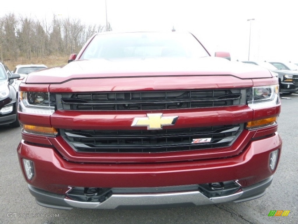 2017 Silverado 1500 LT Double Cab 4x4 - Siren Red Tintcoat / Jet Black photo #7