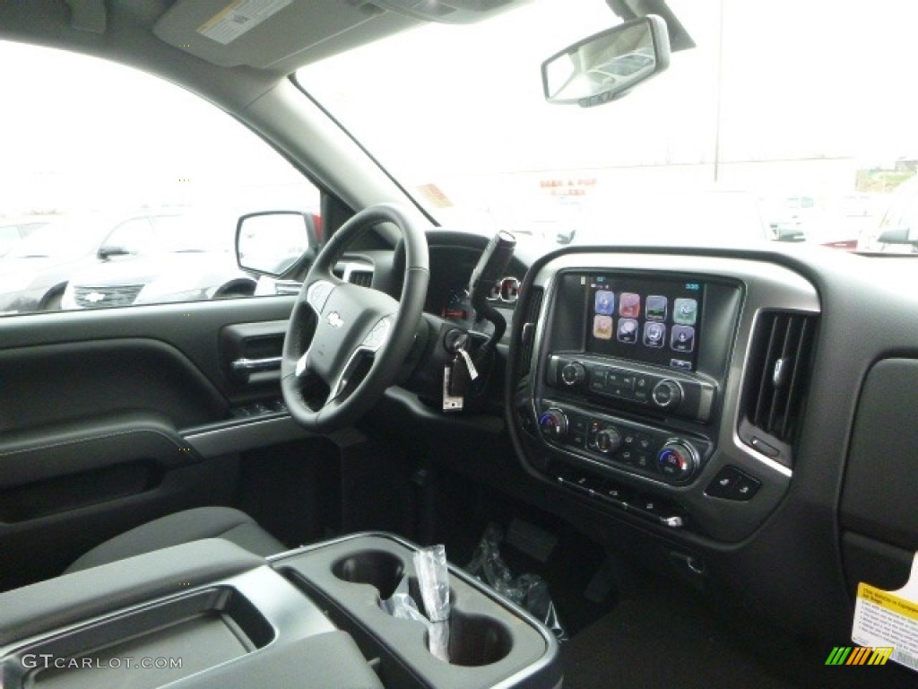 2017 Silverado 1500 LT Double Cab 4x4 - Siren Red Tintcoat / Jet Black photo #12