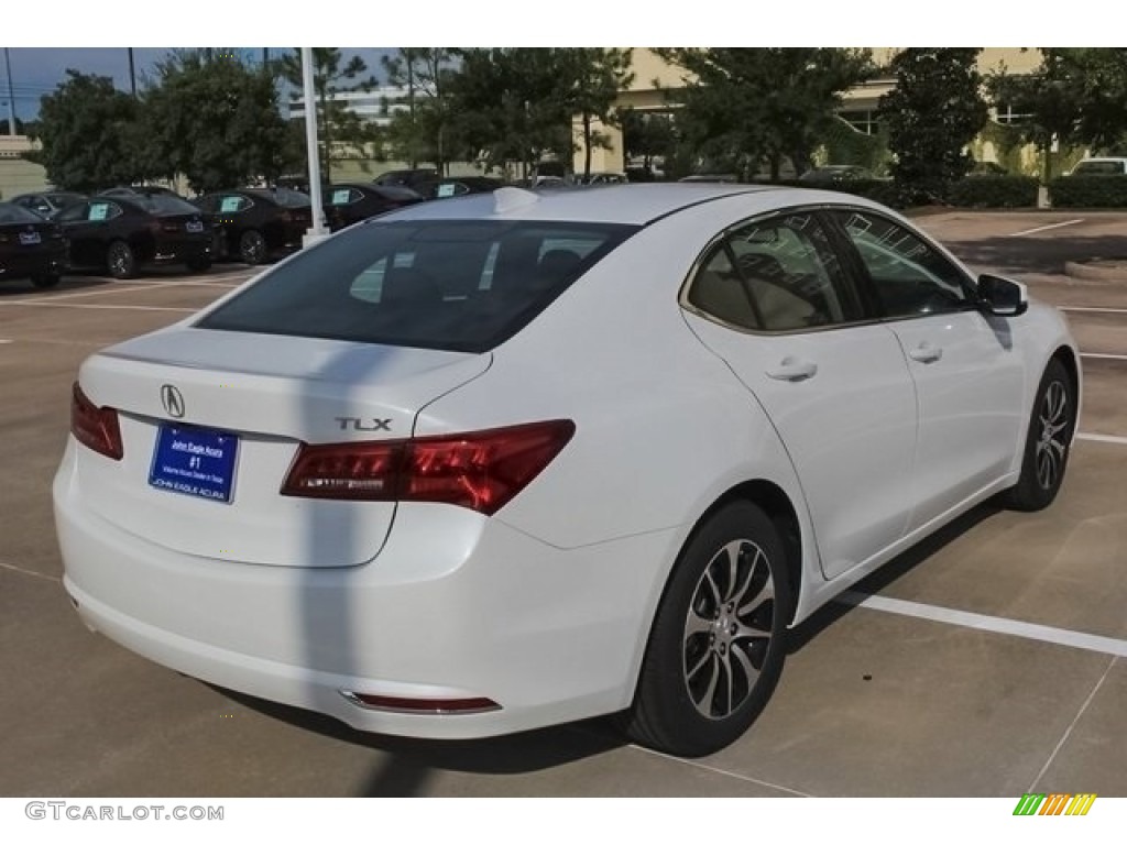 2017 TLX Sedan - Bellanova White Pearl / Espresso photo #7