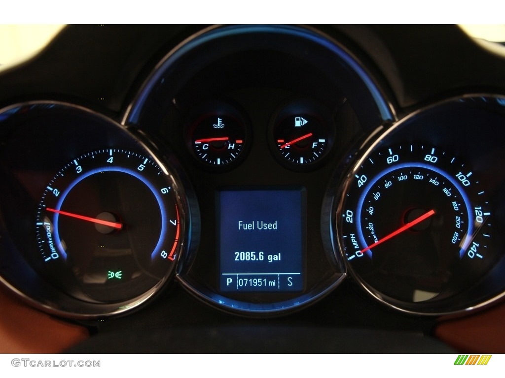 2012 Chevrolet Cruze LT Gauges Photo #119344131