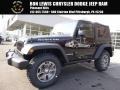 Black 2017 Jeep Wrangler Rubicon 4x4