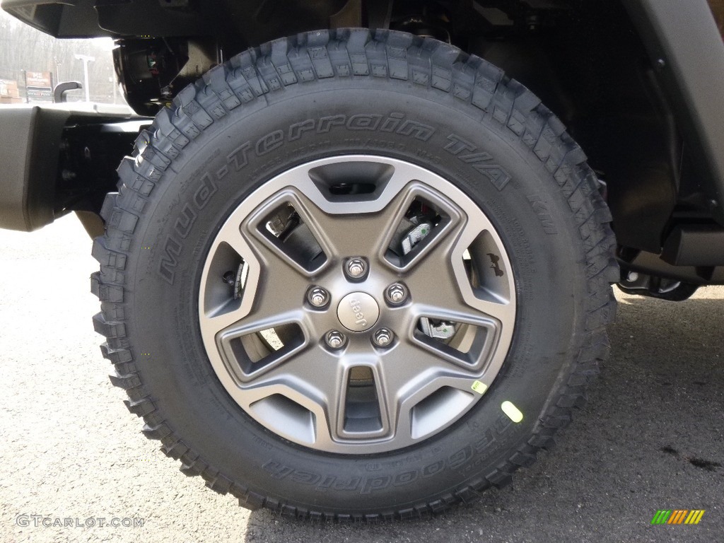 2017 Jeep Wrangler Rubicon 4x4 Wheel Photo #119345760