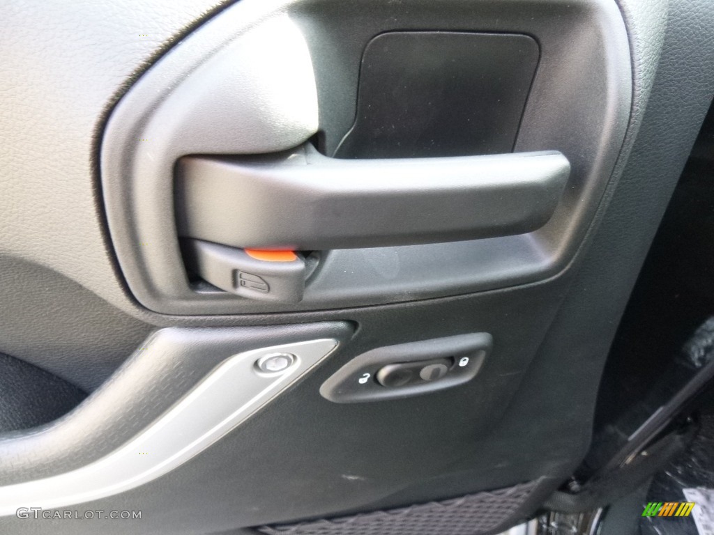 2017 Wrangler Rubicon 4x4 - Black / Black photo #14