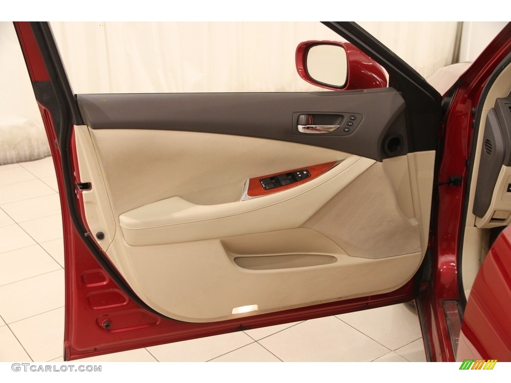 2011 ES 350 - Matador Red Mica / Parchment photo #4