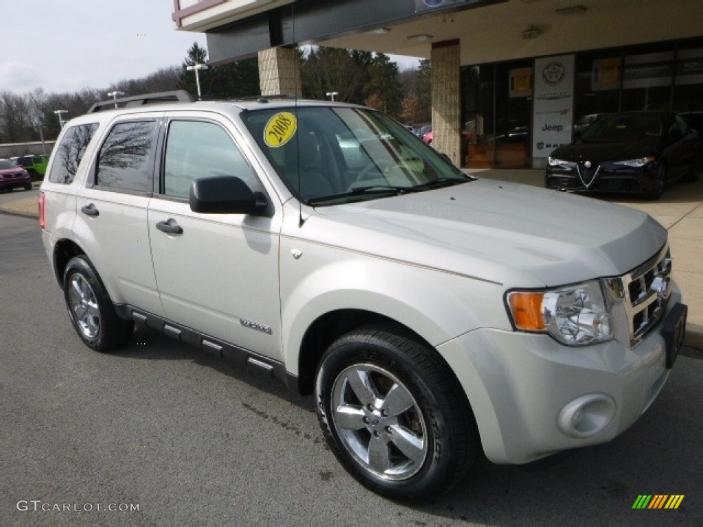 2008 Escape XLT V6 4WD - Light Sage Metallic / Camel photo #3