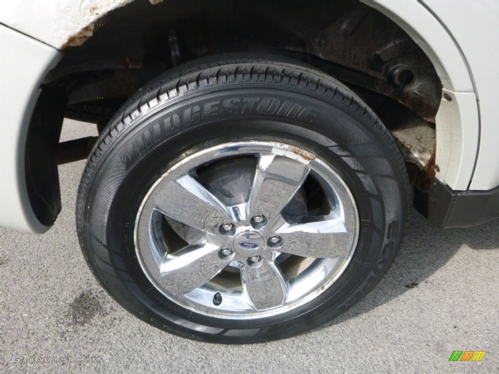 2008 Escape XLT V6 4WD - Light Sage Metallic / Camel photo #9